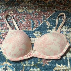 Printed No Wire Bra
